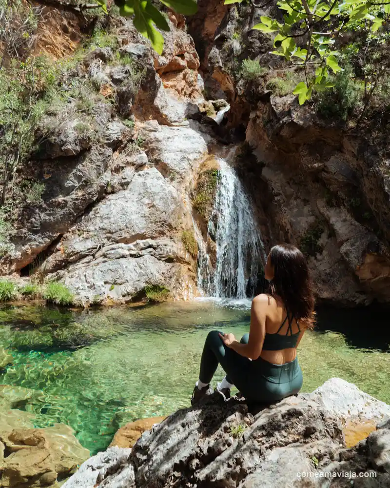 ruta cascada de la osera