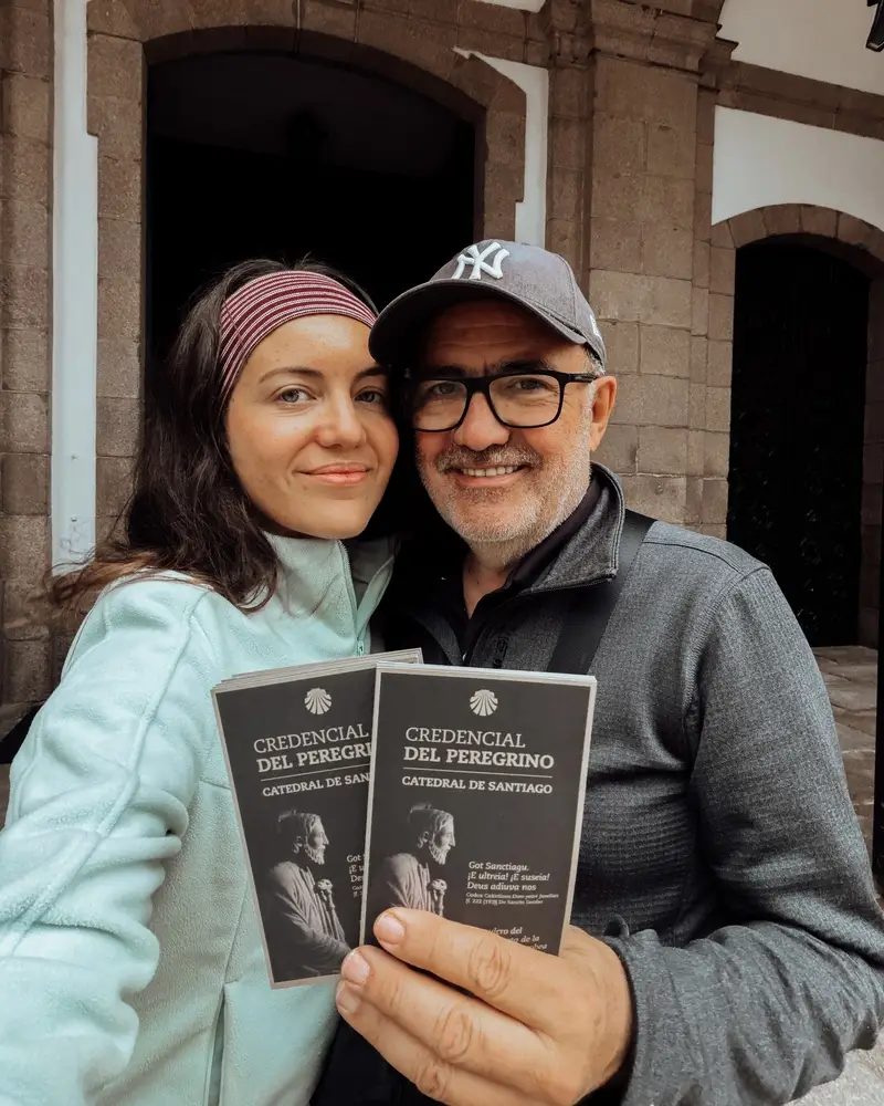 credenciales camino santiago ingles