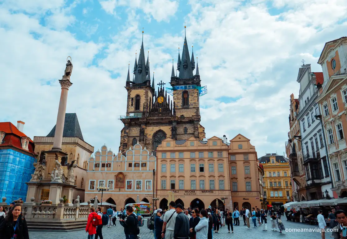 plaza de la ciudad vieja praga