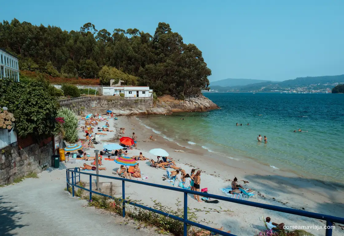 playa ouriceira rias baixas